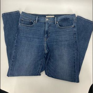 LEVI'S | Women's Size 14 / 32 Dark Wash 311 Shaping Skinny Jeans High Rise.
